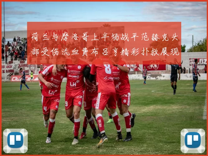 荷兰与摩洛哥上半场战平范赫克头部受伤流血费布吕亨精彩扑救展现实力